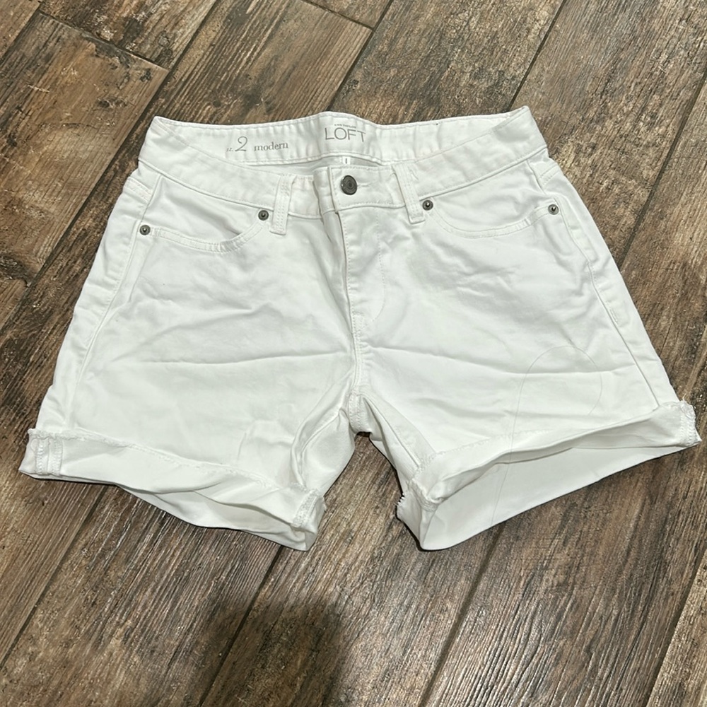 LOFT modern Jean Shorts - Picture 1 of 7